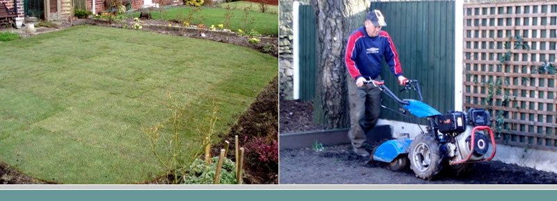 Lawn Turf and Turf laying